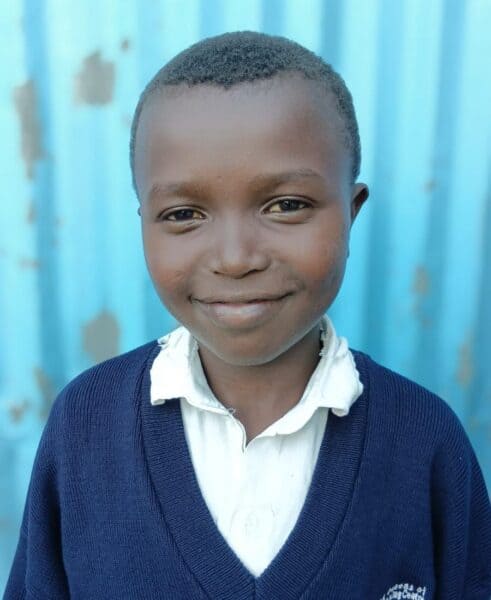 Jackson Labaru, Schüler der Rehoboth Schule in Kitengela